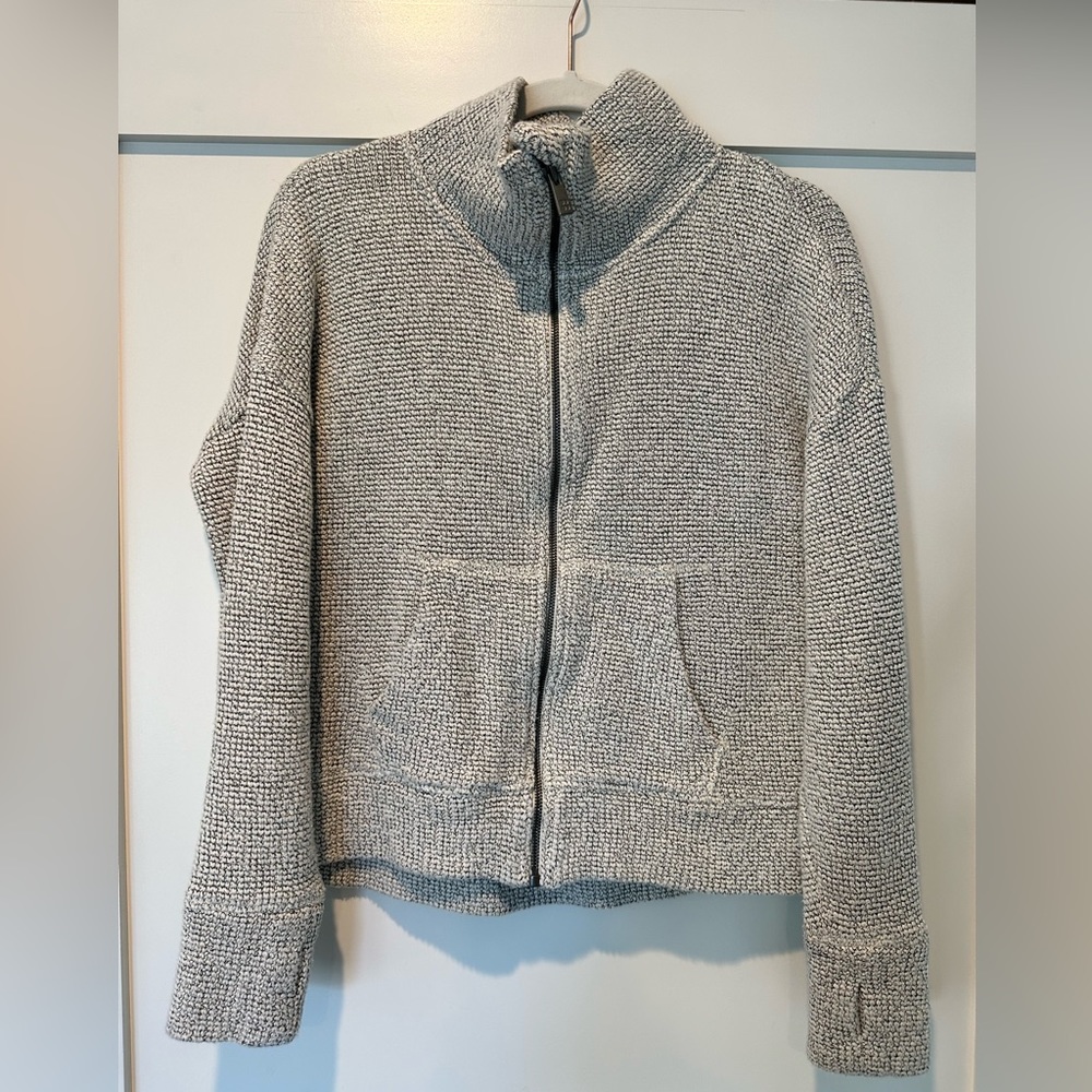 Sweaty Betty zip up jacket with high collar